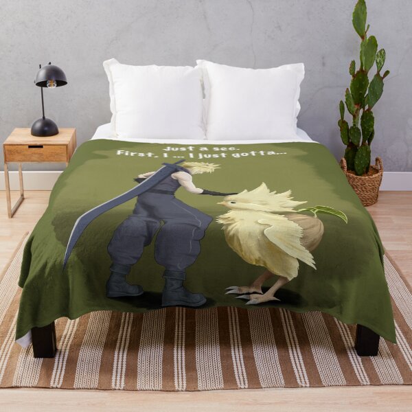 Item preview, Cloud petting chocobo chick - ff7 Rebirth designed and sold by Acoustic9cetra.