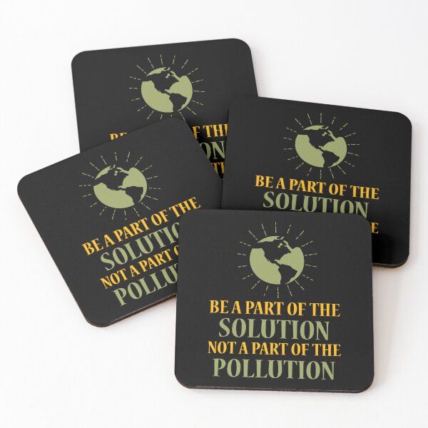 Item preview, Be a part of the Solution not a part of the Pollution designed and sold by 87-Aesthetics.