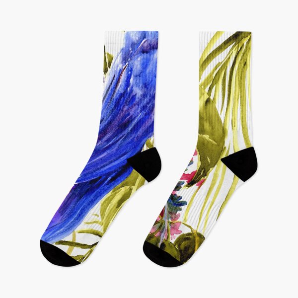 Item preview, Blue Macaw in the Jungle designed and sold by surenart.