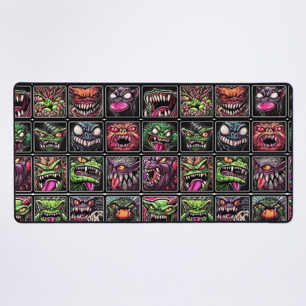 Item preview, Monster Montage: The Faces of Fright designed and sold by Skolyak.