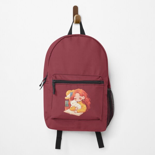 Item preview, Girl Reading With Her Cat designed and sold by SweetClicks123.