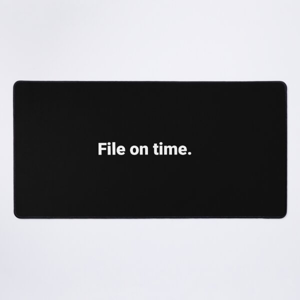 Item preview, File on time. designed and sold by Text-based T-Shirts and Gifts.