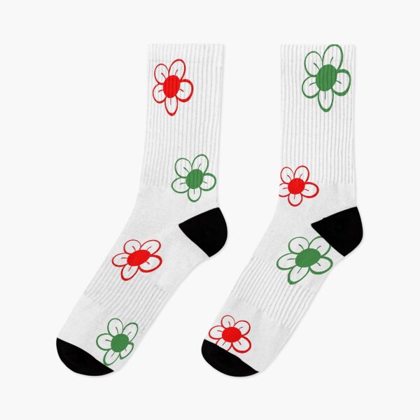 Item preview, Brigtly Colored Flowers-Simple Floral Pattern designed and sold by EWNDesigns.