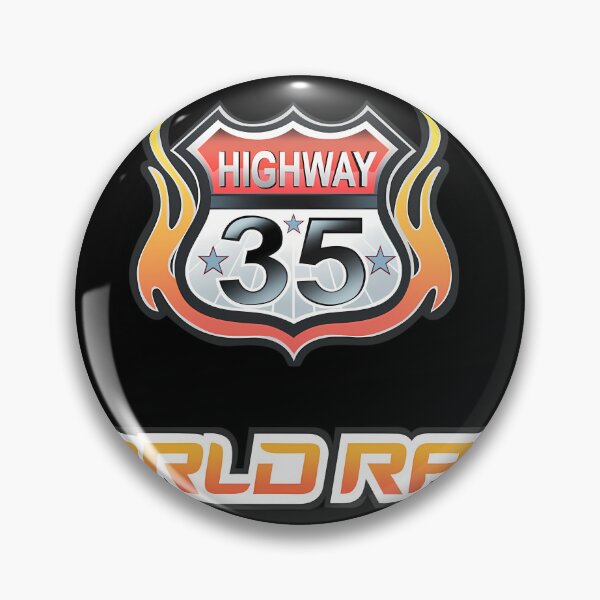 Item preview, Highway 35 World Race Logo designed and sold by MathildeCollett.