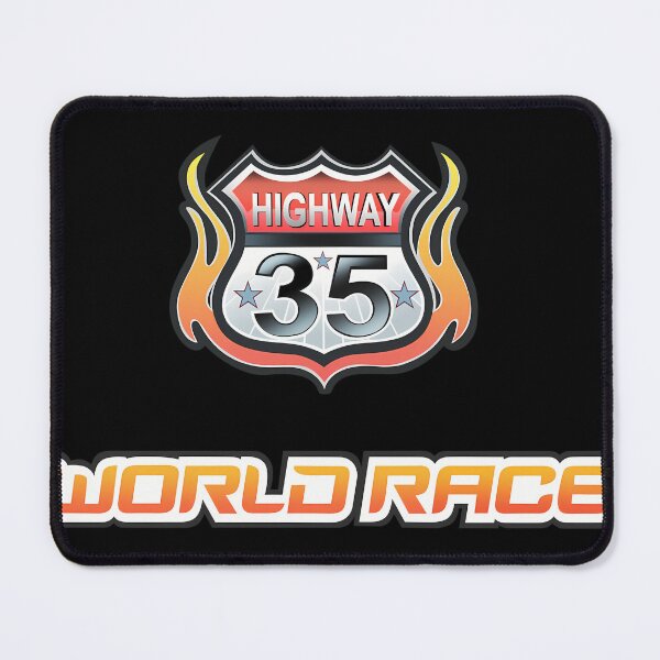 Item preview, Highway 35 World Race Logo designed and sold by MathildeCollett.