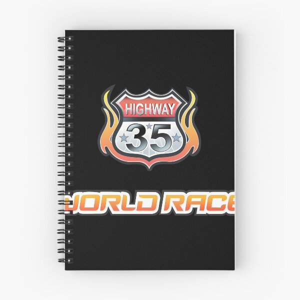 Item preview, Highway 35 World Race Logo designed and sold by MathildeCollett.