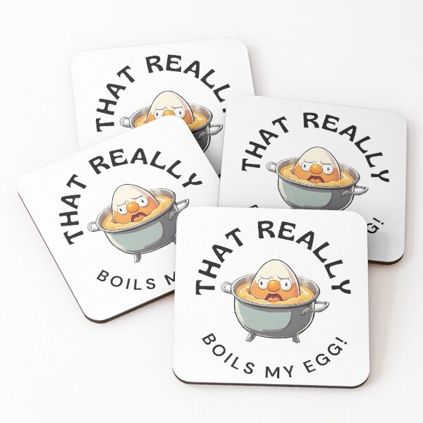 Item preview,  Boils my egg designed and sold by MisfitMind.