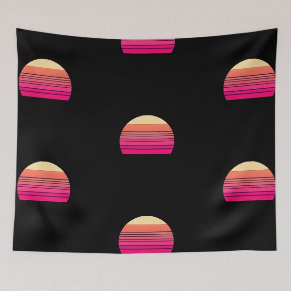 Item preview, Retro Vintage Aesthetic Sun 60s 70s Minimalist Vaporwave Aesthetic designed and sold by ItsAKinkThing.