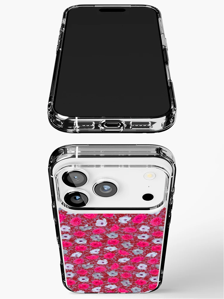 Thumbnail 3 of 5, iPhone Case, Multi-Layered Roses Pattern 1 designed and sold by Gohan25.