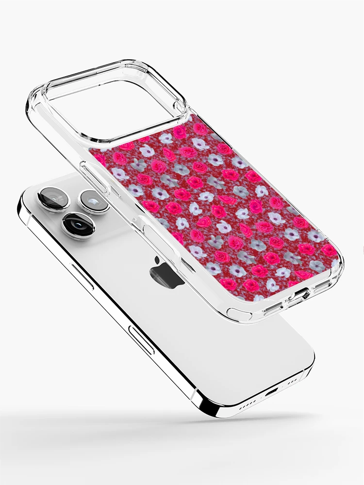 Thumbnail 2 of 5, iPhone Case, Multi-Layered Roses Pattern 1 designed and sold by Gohan25.