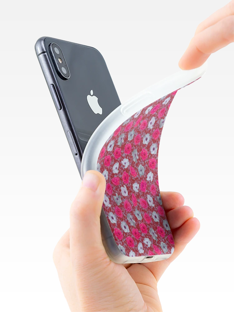 Thumbnail 4 of 5, iPhone Case, Multi-Layered Roses Pattern 1 designed and sold by Gohan25.