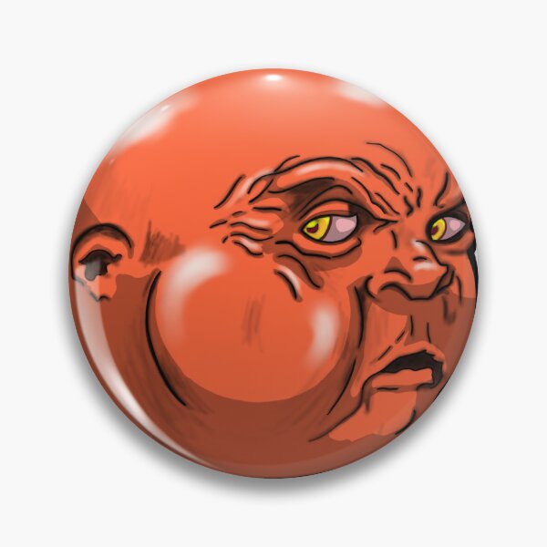 Item preview, Orbital Head - Mandarin designed and sold by RussEdworthyArt.