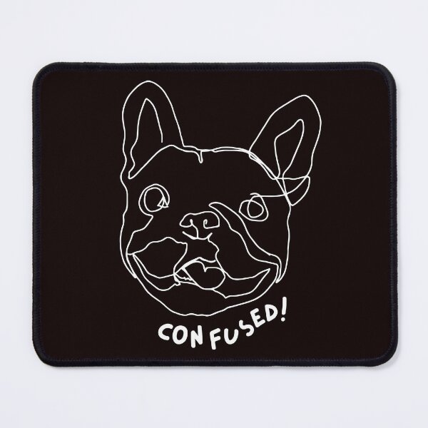 Item preview, Dog saying Confused! ( white) ,brafdesign designed and sold by Brafdesign.