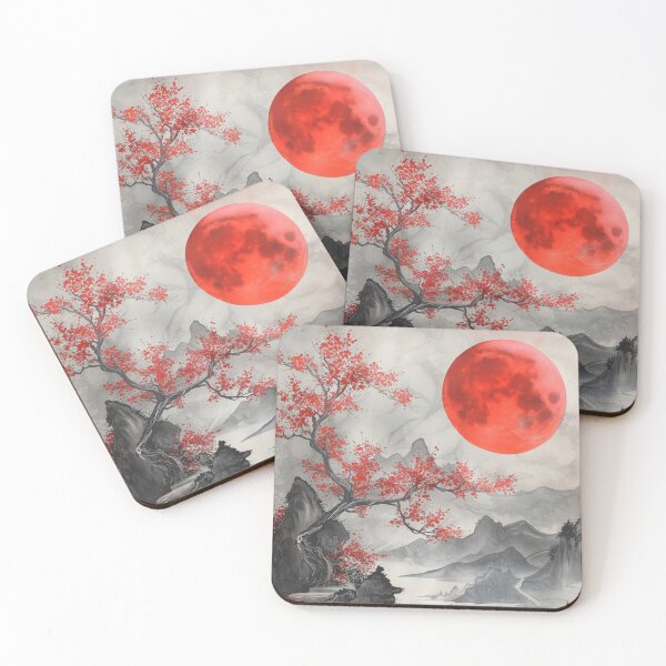 Item preview, Crimson Moon designed and sold by KyzArt01.