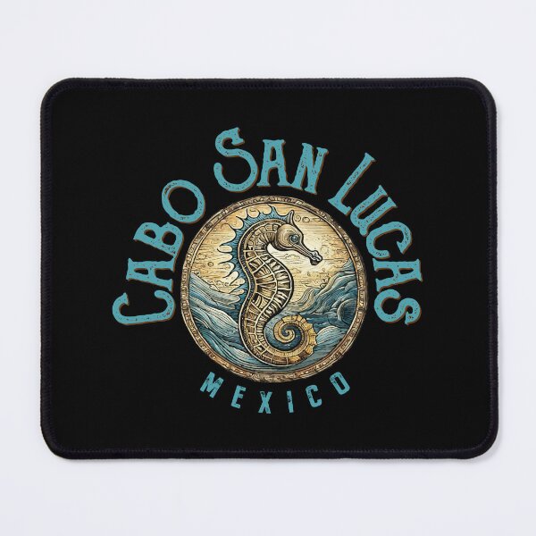 Item preview, Cabo San Lucas Mexico Seahorse Design designed and sold by Futurebeachbum.