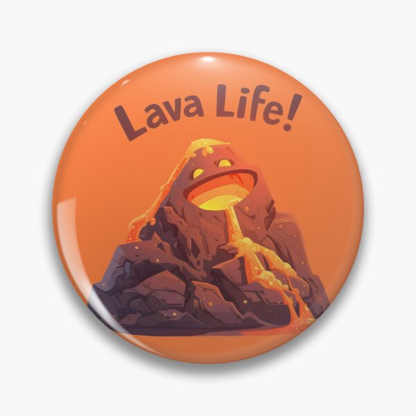 Item preview, Lava Life Happy Volcano designed and sold by SweetClicks123.