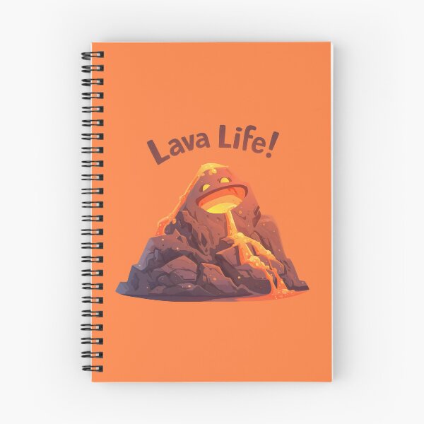 Item preview, Lava Life Happy Volcano designed and sold by SweetClicks123.