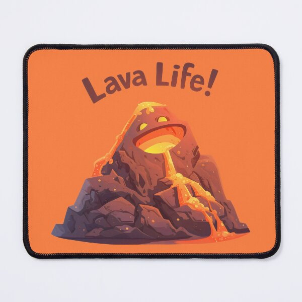Item preview, Lava Life Happy Volcano designed and sold by SweetClicks123.