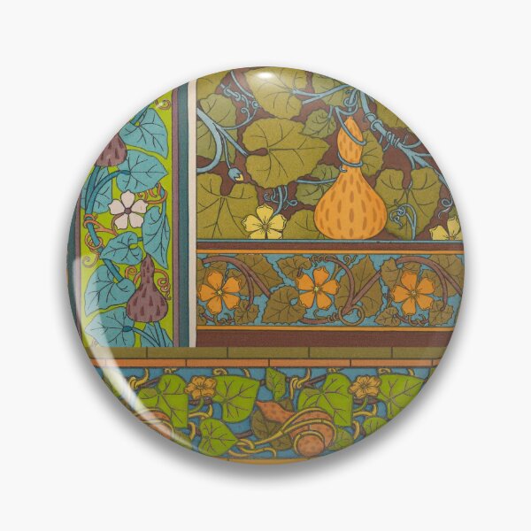 Item preview, Art Nouveau Botanical Patterns  designed and sold by JoolyA.