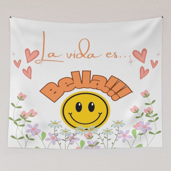 Item preview, La vida es bella designed and sold by AmaHC-Store.