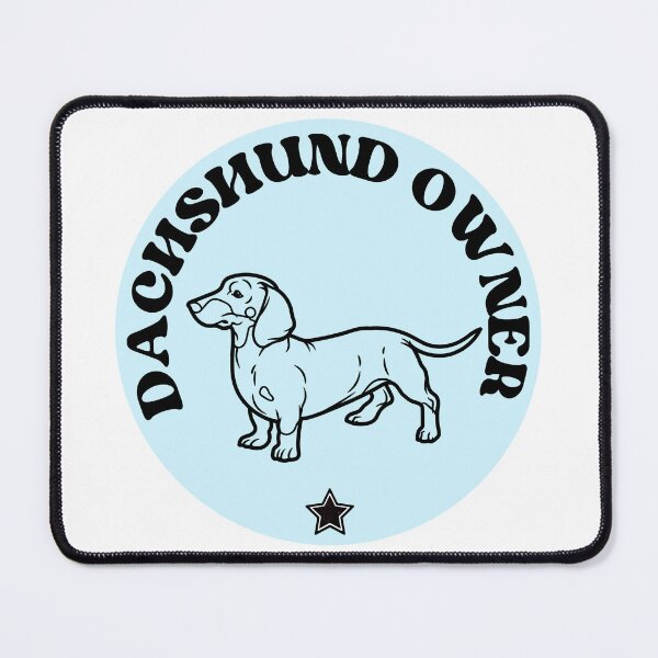 Item preview, Blue Dachshund Owner Design designed and sold by HeyDaisyShop.