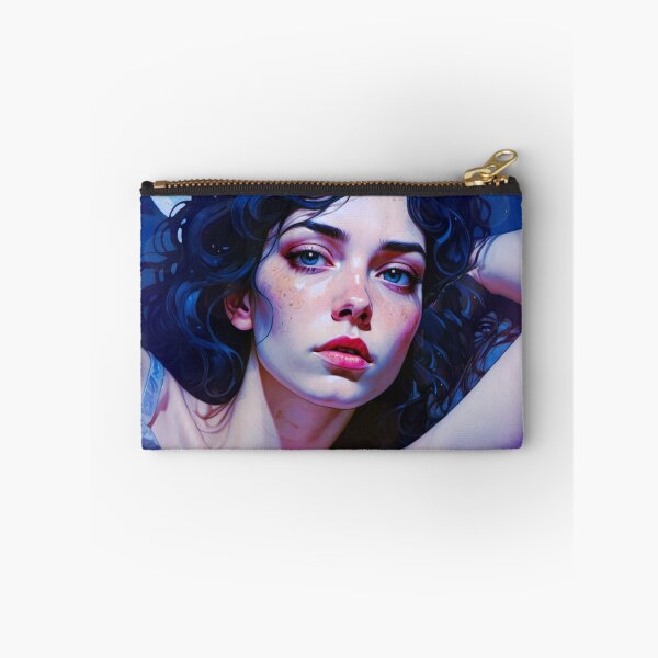 Item preview, Moonlit Intimacy: A Beautiful Woman's Dreamy Gaze designed and sold by Sanctum Icons.