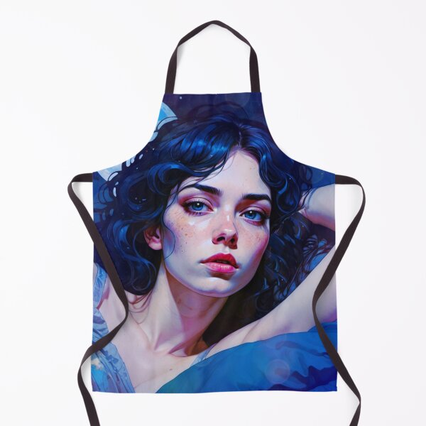 Item preview, Moonlit Intimacy: A Beautiful Woman's Dreamy Gaze designed and sold by Sanctum Icons.