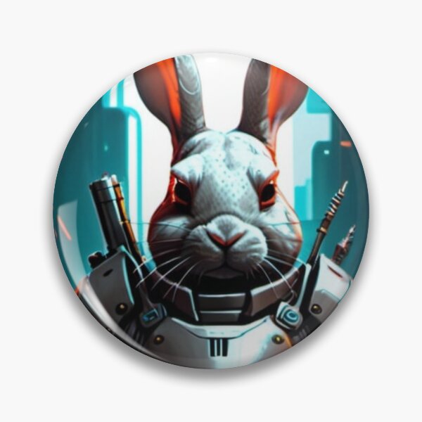 Item preview, Futuristic apocalypse bunny designed and sold by Astralia.