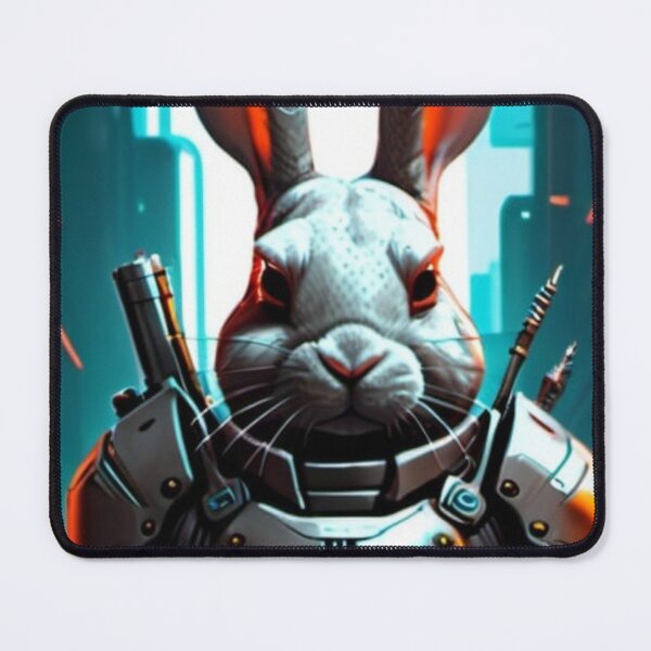 Item preview, Futuristic apocalypse bunny designed and sold by Astralia.