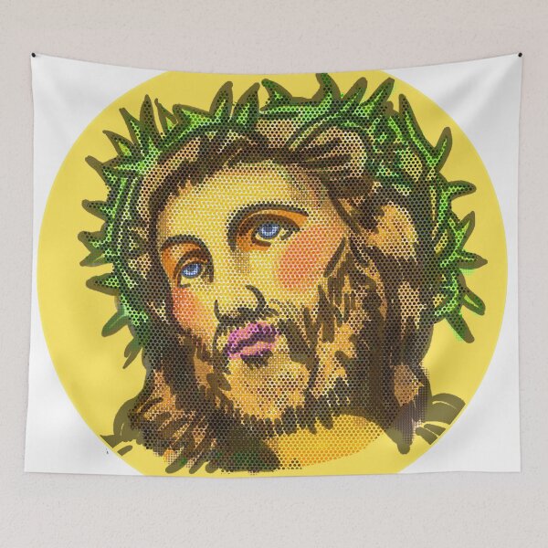 Aperçu de l'œuvre Pop-Art Faites glisser Jésus créée et vendue par fibbunny.
