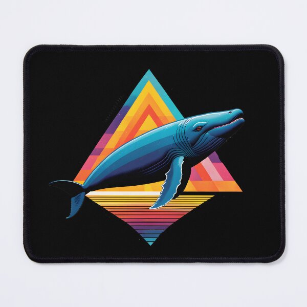 Item preview, Vintage Aesthetic, Right Whale, Blue designed and sold by Prints and Lifestyle.