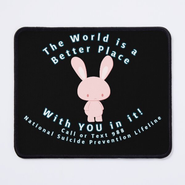 Item preview, Suicide Prevention Bunny designed and sold by walriders.