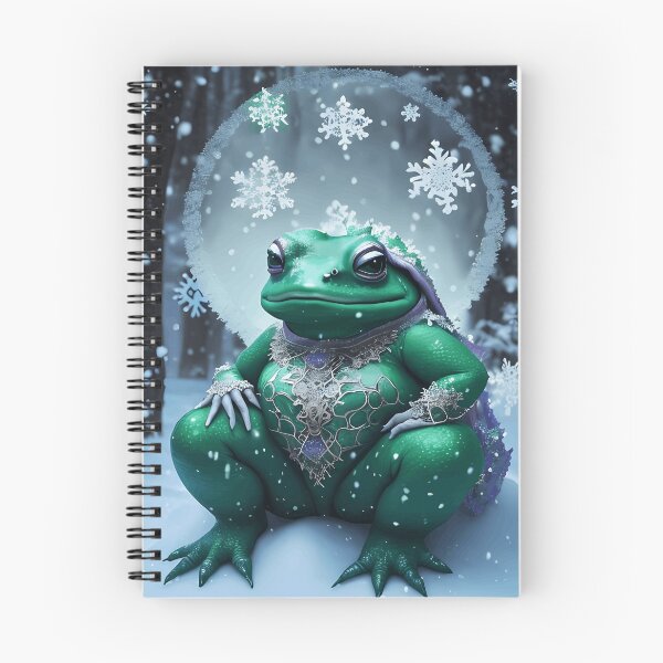 Item preview, Mystical Toad in the Blizzard designed and sold by ChenArtStore.