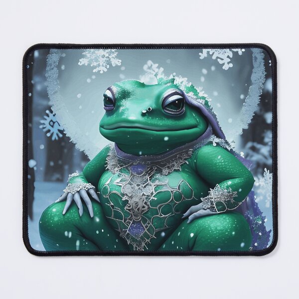 Item preview, Mystical Toad in the Blizzard designed and sold by ChenArtStore.