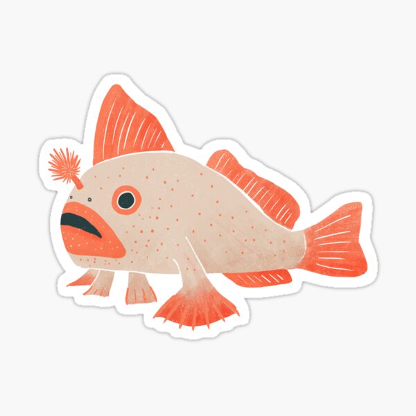 Item preview, Red Handfish (Thymichthys politus) designed and sold by anddear.