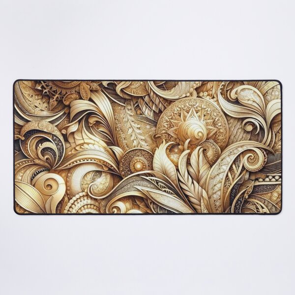 Item preview, Design Style Zentangles fine lines golden hue designed and sold by Blessinger77.