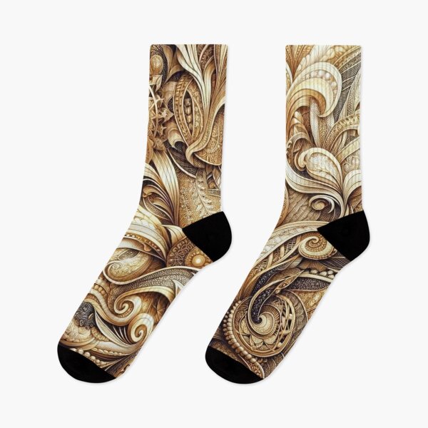 Item preview, Design Style Zentangles fine lines golden hue designed and sold by Blessinger77.