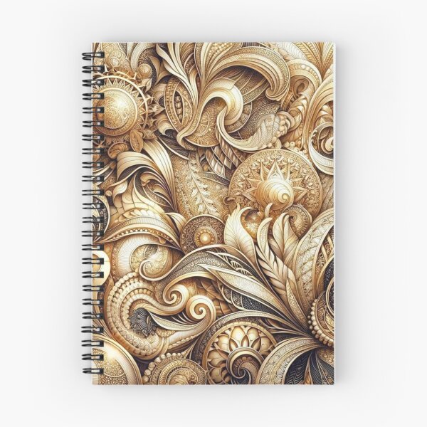 Item preview, Design Style Zentangles fine lines golden hue designed and sold by Blessinger77.