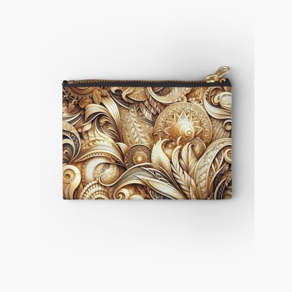 Item preview, Design Style Zentangles fine lines golden hue designed and sold by Blessinger77.