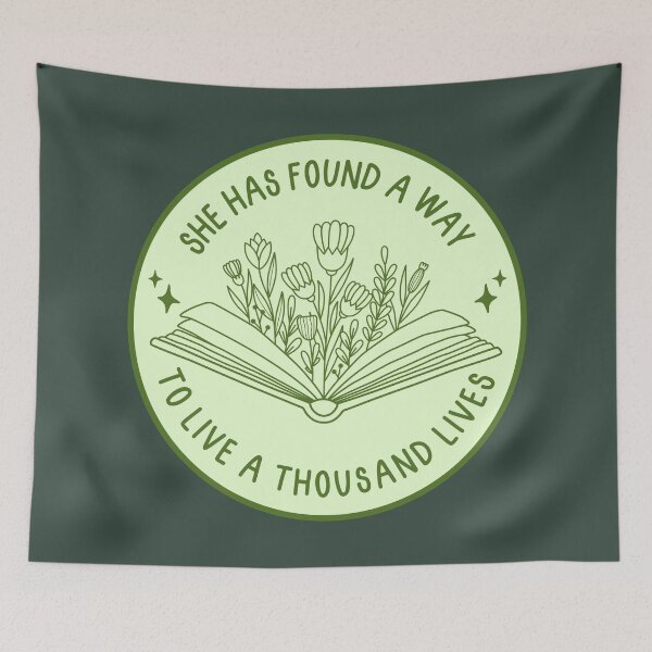 Item preview, She has found a way to live a thousand lives designed and sold by Neadoodles.