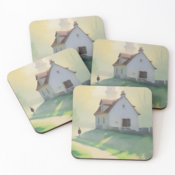 Item preview, Charming French Countryside Landscape No. 7 | Watercolor Art Print…By Carraann designed and sold by CARRAANN.