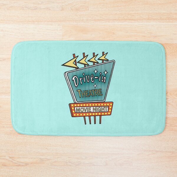 Item preview, Retro Drive-In Sign Movie Nite designed and sold by PurplePajamas.