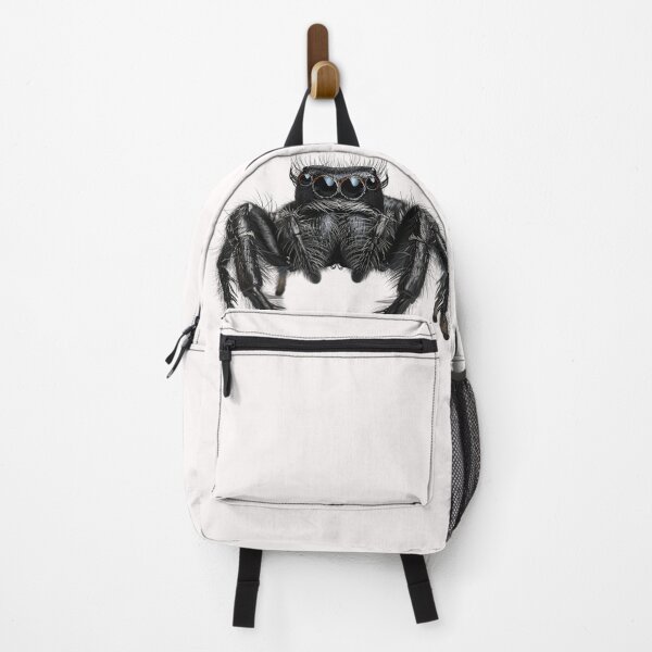 Item preview, Black Spooder | Jumping Spiders designed and sold by TreasuresByRie.