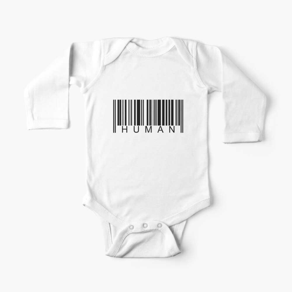 Human Barcode Baby One-Piece