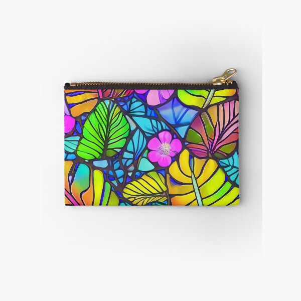 Item preview, Stained Glass Jungle designed and sold by BeJolley.