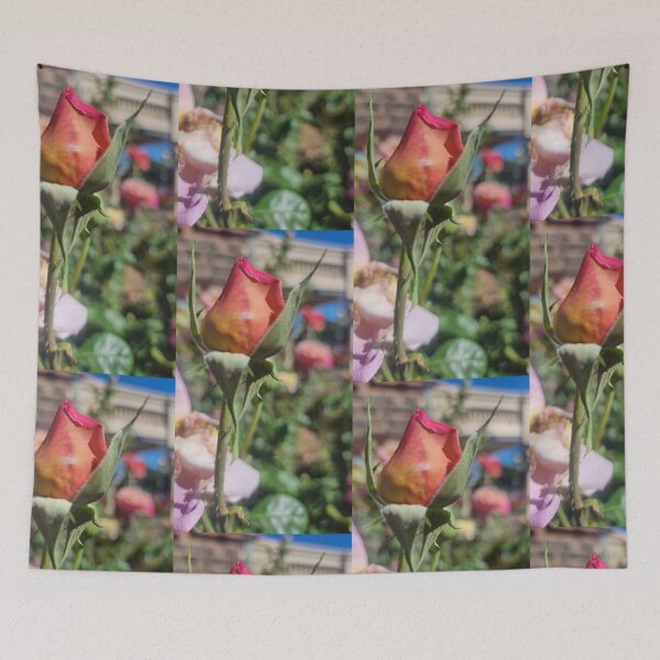 Item preview, red yellow rose bud designed and sold by Pauline  Whitburn.