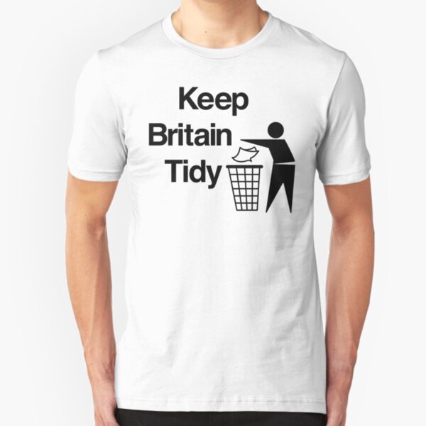 NDVH Keep Britain Tidy Slim Fit T-Shirt