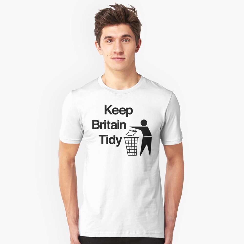 NDVH Keep Britain Tidy Slim Fit T-Shirt
