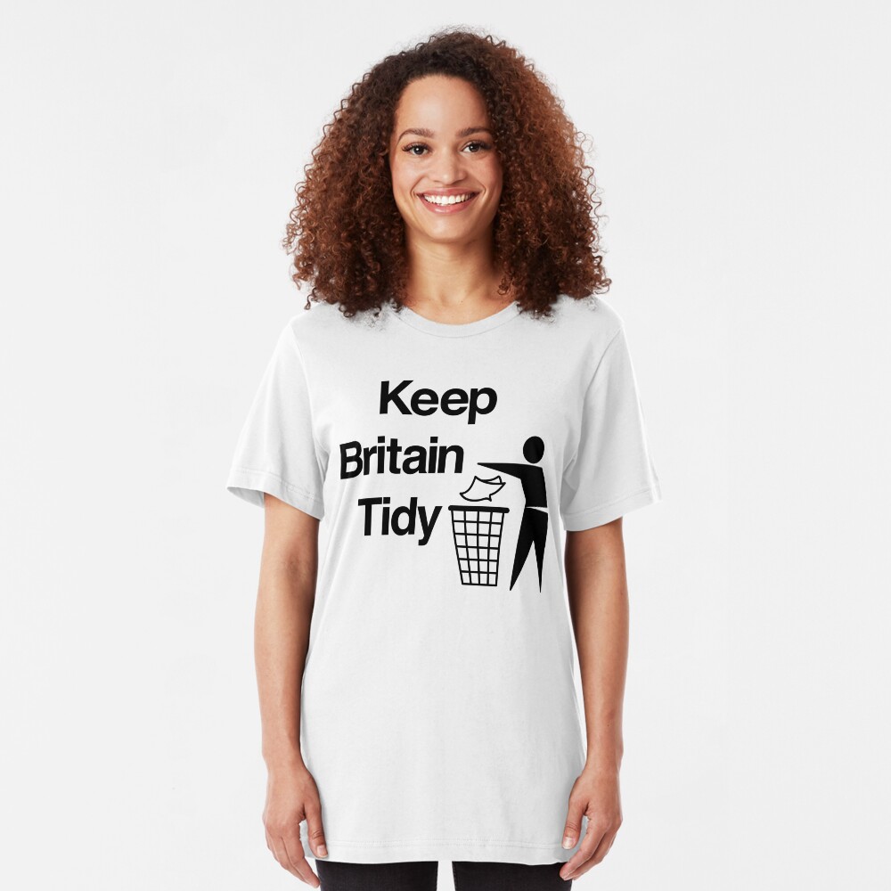 NDVH Keep Britain Tidy Slim Fit T-Shirt