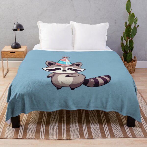 Item preview, Birthday party raccoon designed and sold by Atlantico54.